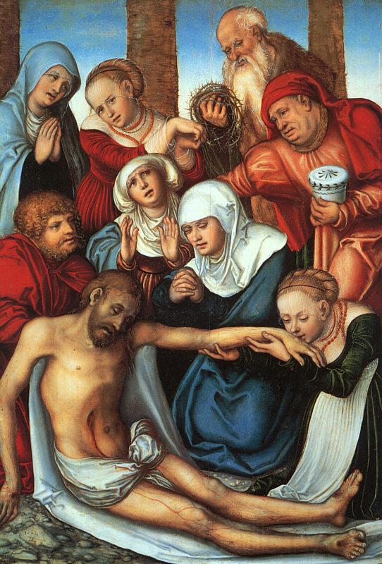 Lucas  Cranach The Lamentation_2